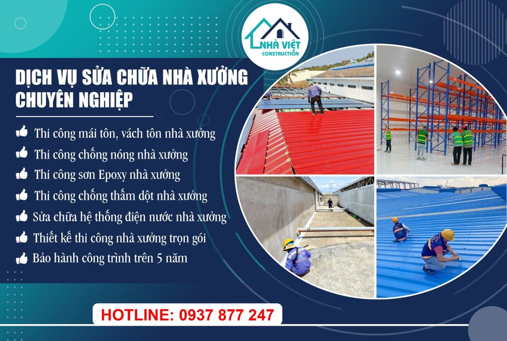 Sửa chữa nhà xưởng