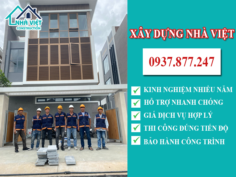 Lợi ích khi khách hàng chọn công ty Xây Dựng Nhà Việt