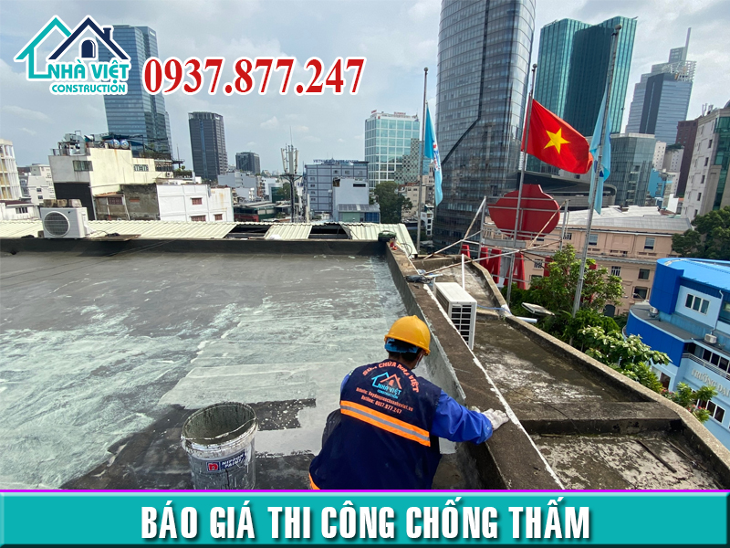 Báo giá thi công chống thấm năm 2021