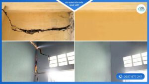 xaydungsuachuanhaviet.vn-cách khắc phục trần nhà bị nứt
