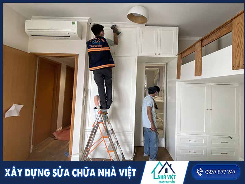 Lắp đặt tủ đựng quần áo