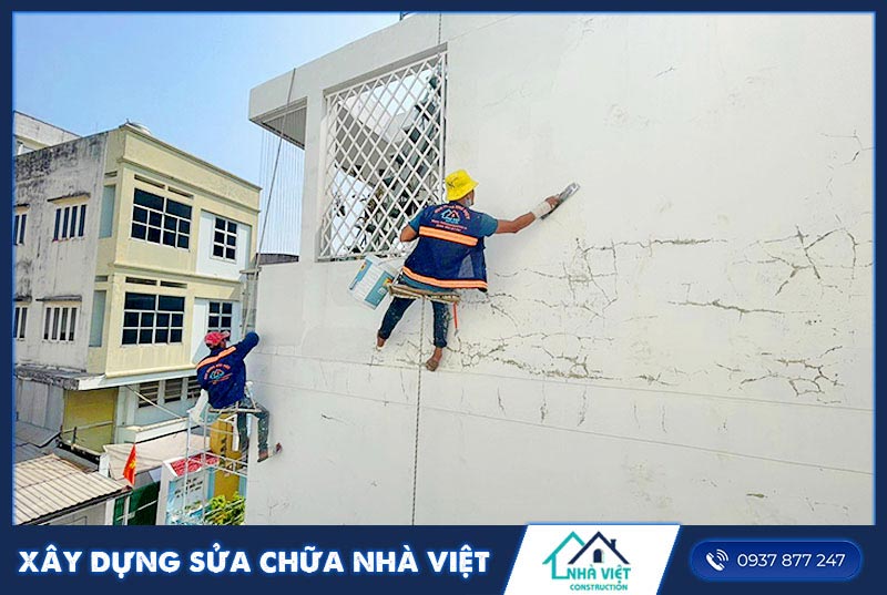 Chống thấm tường nhà cao tầng