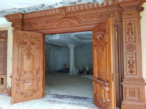 mẫu cửa gỗ đẹp