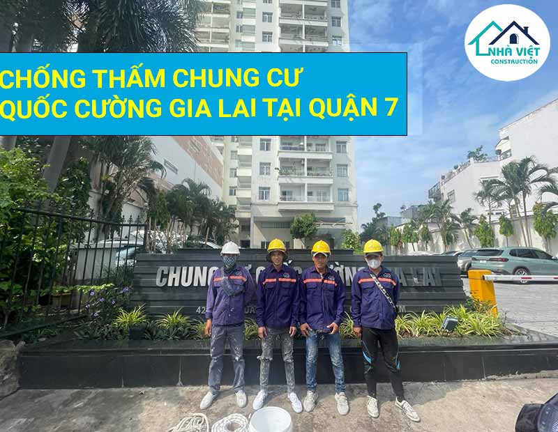 Chống thấm chung cư tại quận 7