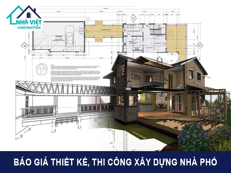 Xây dựng nhà trọn gói giá rẻ sẽ bao gồm thiết kế xây dựng