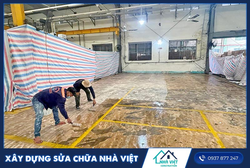 Sửa chữa nhà xưởng tại Bình Phước