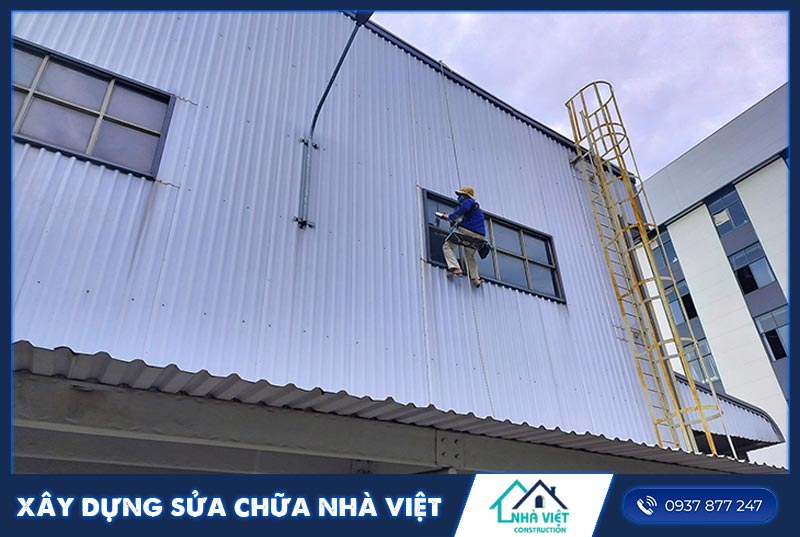 Sửa chữa nhà xưởng tại Bình Phước