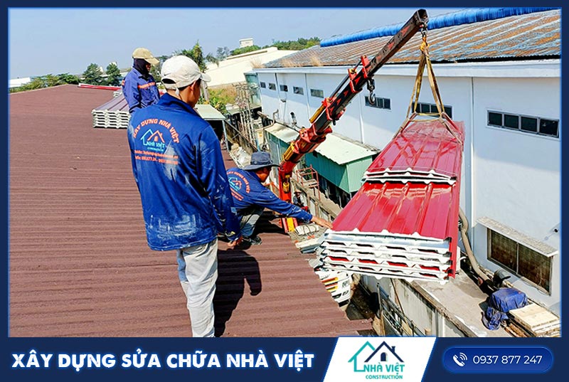 Sửa chữa nhà xưởng tại Bình Phước