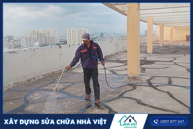 Sika chống thấm sân thượng