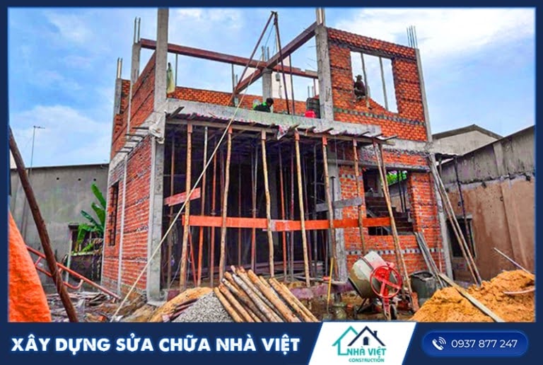 nhận thi công xây dựng nhà trọn gói