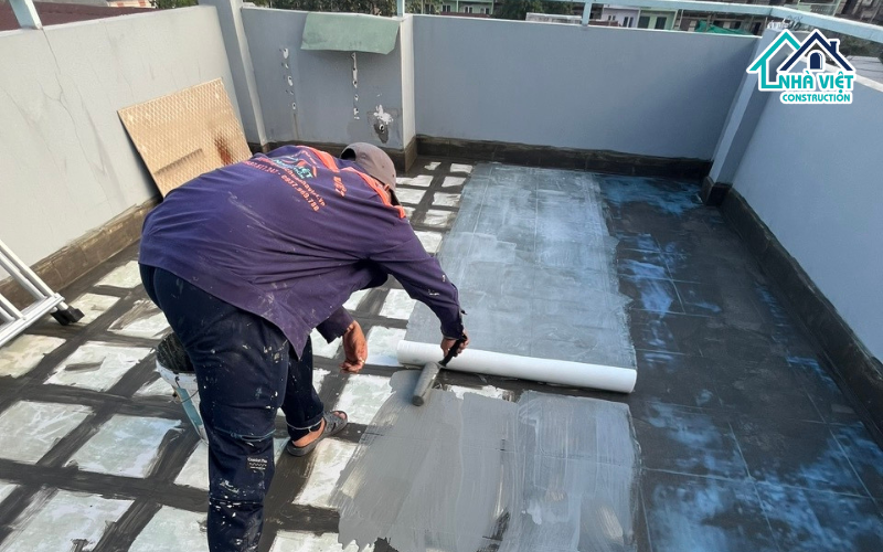 Các bước thực hiện dịch vụ sửa nhà chống thấm dột tại Nhà Việt Group