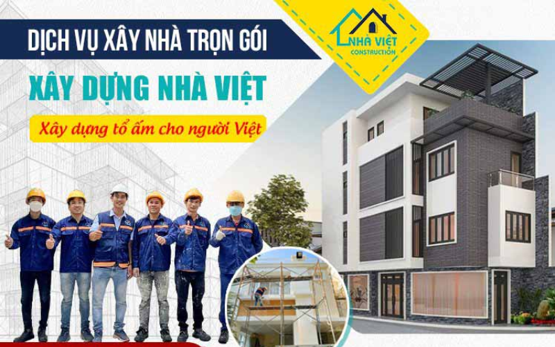 Đơn giá xây nhà trọn gói tại Nhà Việt Group mới nhất 2026