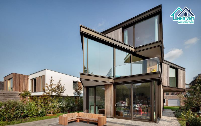 Nhà khung thép 3 tầng tiện nghi, giá rẻ - Chi phí chi tiết 2026