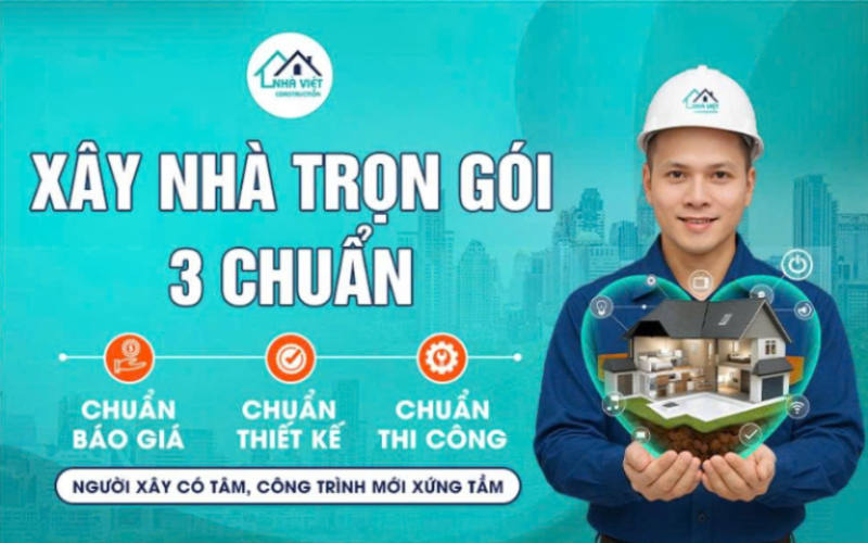Báo giá xây nhà trọn gói tại Long Thành Đồng Nai mới nhất 2026