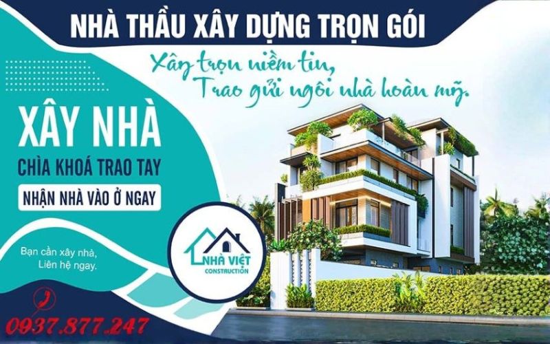 Thầu xây dựng nhà ở gia đình là hình thức gia chủ ký hợp đồng với một đơn vị chuyên nghiệp để thực hiện toàn bộ hoặc một phần công việc xây dựng ngôi nhà