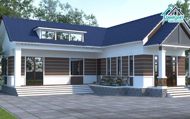 Cách cải tạo nhà cấp 4 chữ L đẹp tiện nghi, tiết kiệm chi phí nhất