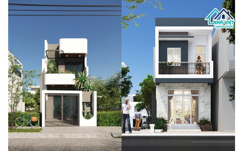 Mẫu nhà 1 trệt 1 lửng 1 lầu 5x15 mái Thái
