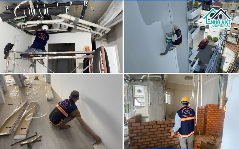 Các hạng mục sửa nhà trọn gói của Nhà Việt Group
